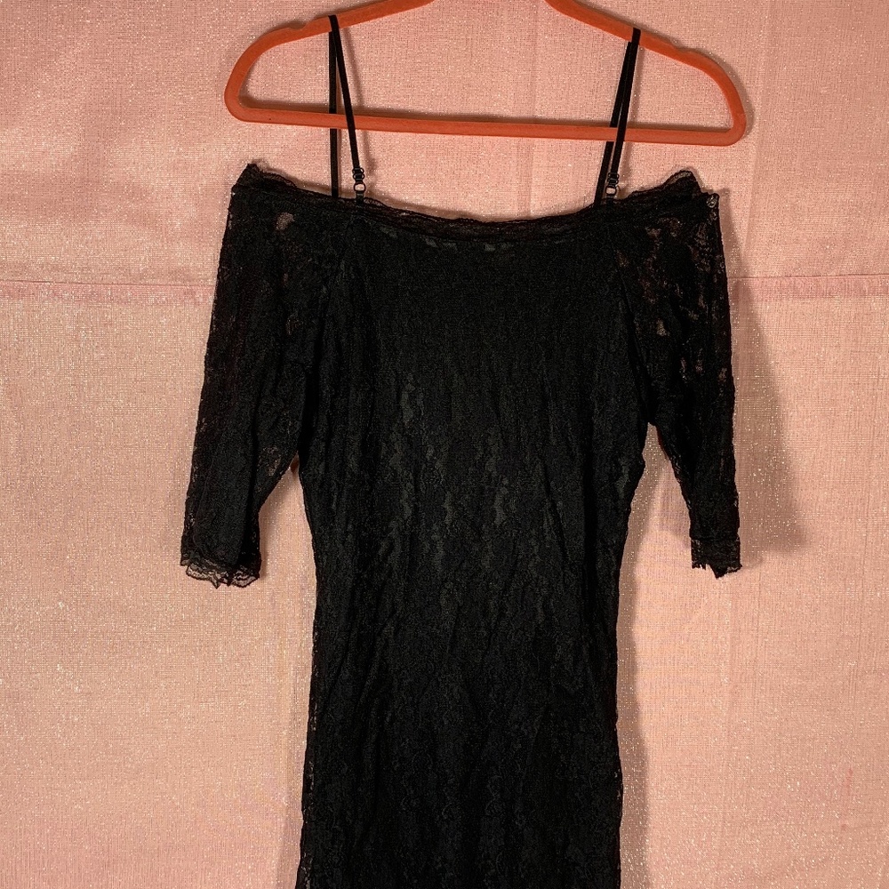 NWT Baluoke Stretch Lace Mini Dress (Juniors) - Picture 1 of 6